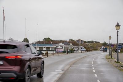 Fanø, der ligger i Vadehavet, blev her fotograferet sidste år. DMI har varslet forhøjet vandstand i Vadehavet natten til mandag.