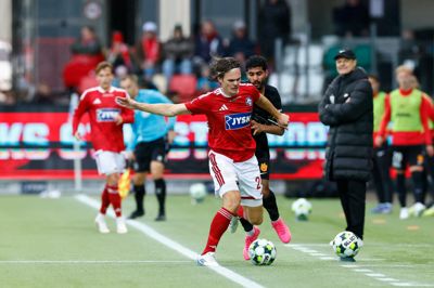 Alexander Priesborg Madsen lukkede helt ned for Ibrahim Adel på Jysk Park.