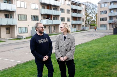 Peter Thaisen og Mette Rosenkilde er begge engagerede i bestyrelsesarbejde i Fællesbo. De tror på, at det nye projekt kan gøre en forskel for nogle af de mere udsatte borgere i området.