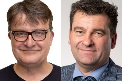 Tommy Tønning (t.v.) og Dann Karlsen.