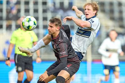 Andreas Maxsø har kun spillet tre kampe for FC Midtjylland, men alle tre har budt på gode præstationer fra den solide forsvarsklippe og lutter sejre til holdet.