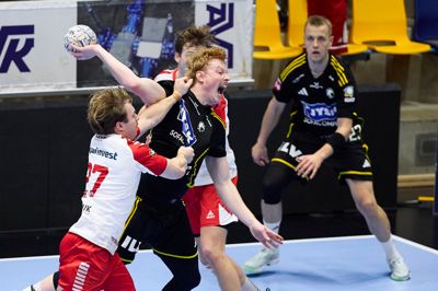 Magnus Rahbek og BSH fik lov til at arbejde hårdt for sejren mod oprykkerne.