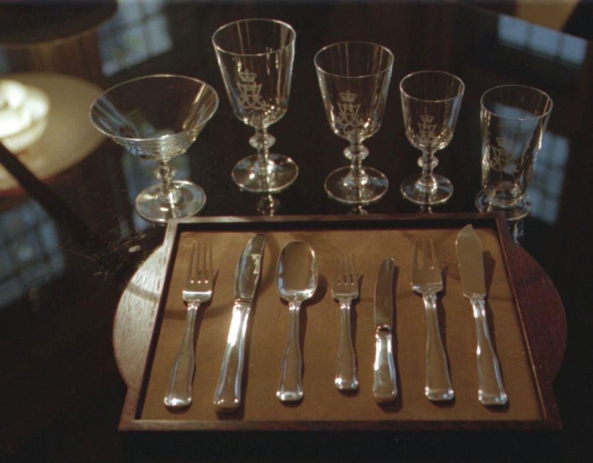 2. Glas, bestik og porcelæn. Foto: Scanpix