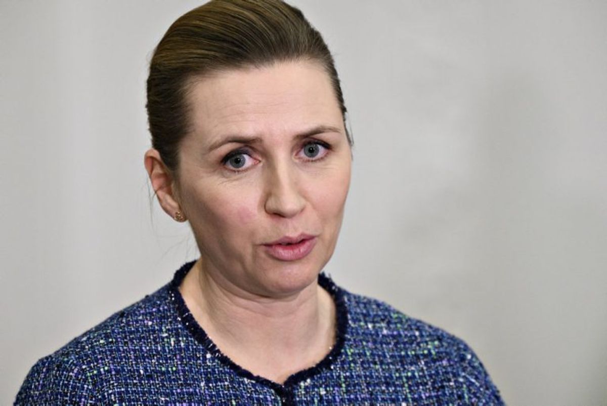 Statsminister Mette Frederiksen (S) er mandag på Bornholm for at markere 75-årsdagen for øens befrielse. Modsat resten af landet måtte bornholmerne vente næsten et år, før øen var fri efter Anden Verdenskrig. Det er et kapitel i danmarkshistorien, som ikke fylder så meget i den fælles historiske bevidsthed, lyder det fra statsministeren. (Arkivfoto). – Foto: Philip Davali/Ritzau Scanpix