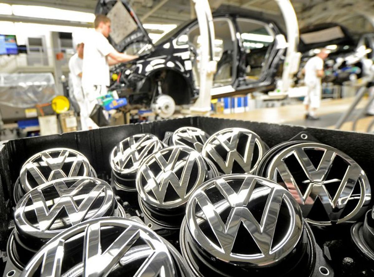 7: Volkswagen Golf 1.6 TDI SE 105 stationcar. Burde kunne køre 25,6 men ligger lige under de 20 kilometer. Foto: Fabian Bimmer/File Photo