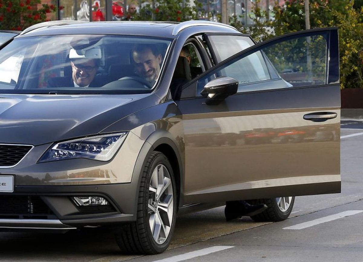 Seat Leon ST 1.6 TDI 110 Ecomotive ender på en andenplads med sine 21,7 kilometer på en liter. Den lover dog også 30,3, så… Foto: Gustau Nacarino/Scanpix.
