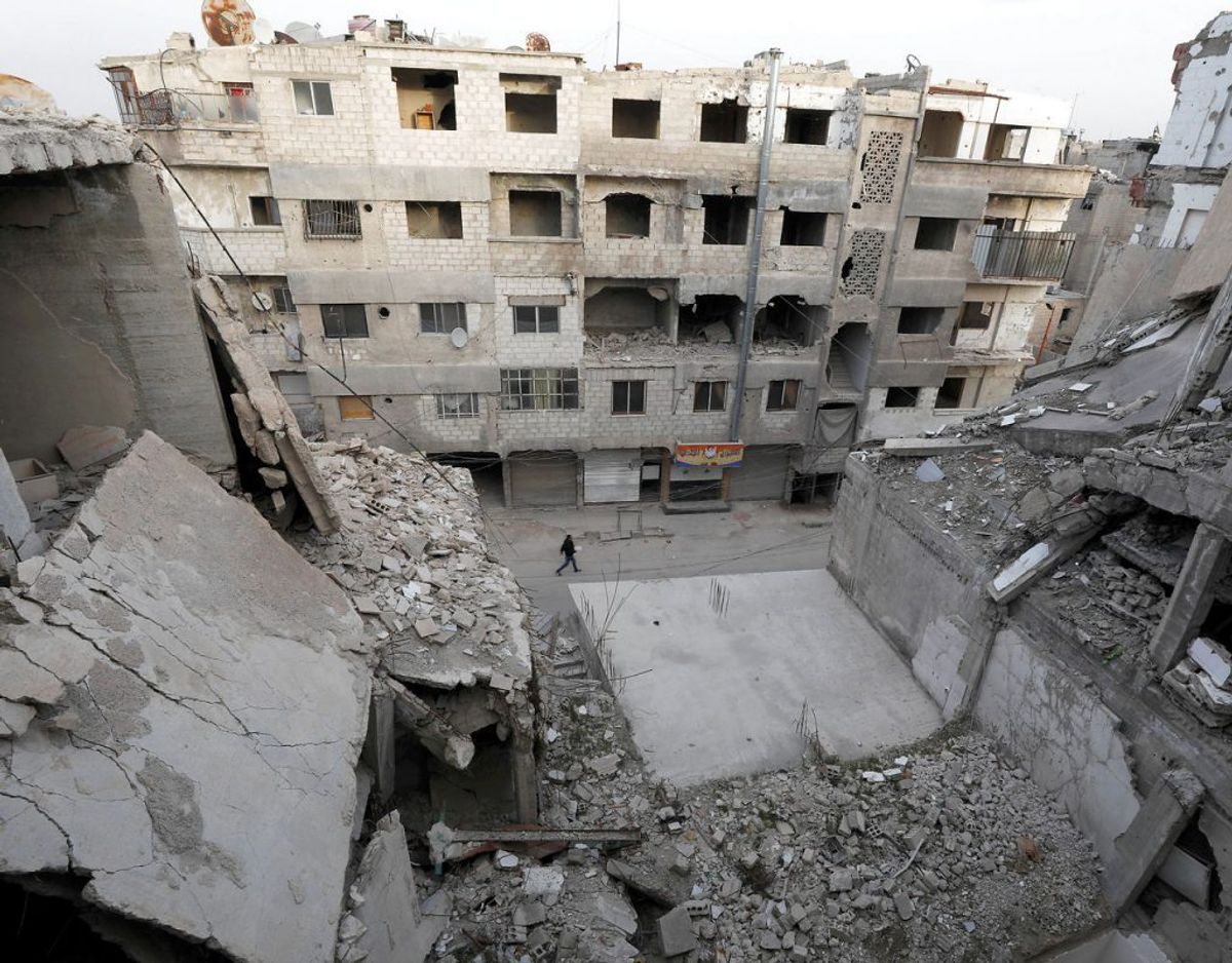 Det vurderes at være sikkert i Damaskus-området. Foto: Scanpix/REUTERS/Omar Sanadiki