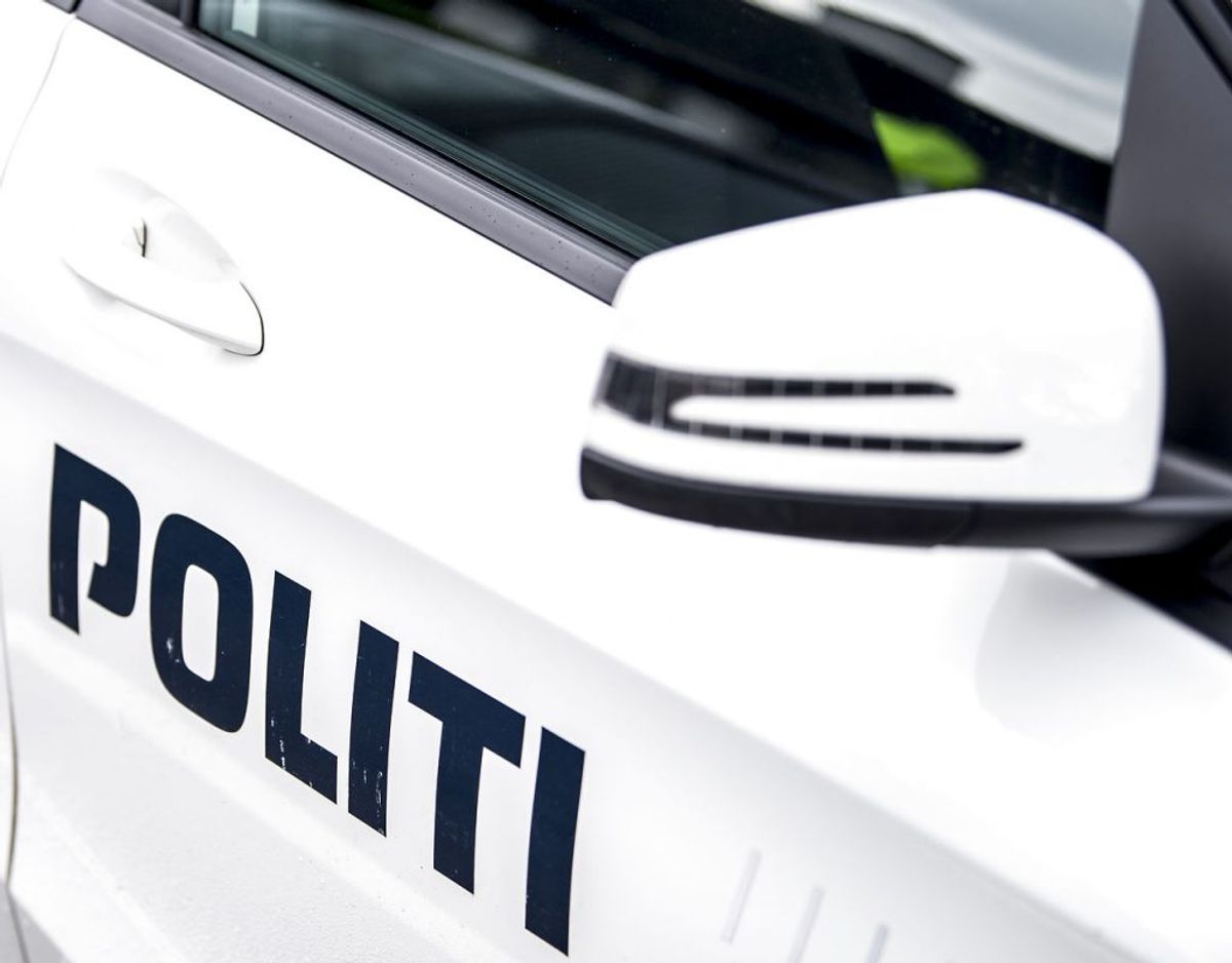 Politiet satte den store jagt i gang, men der var tale om en misforståelse Foto: Mads Claus Rasmussen/Ritzau Scanpix