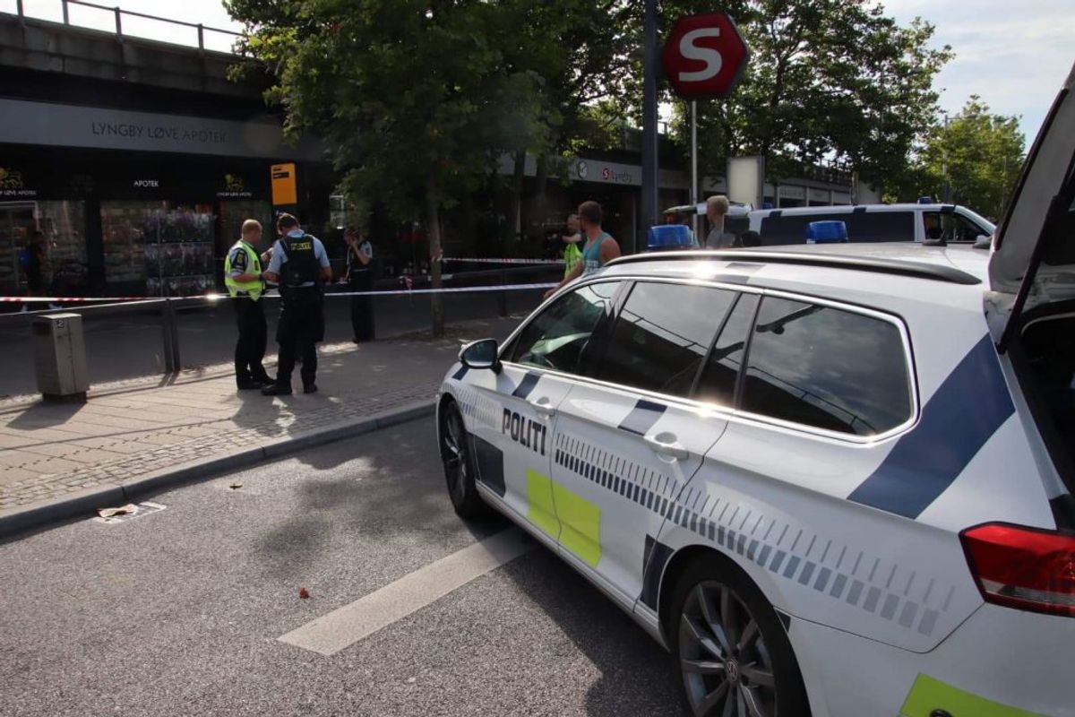 Den 24-årige mand, der blev stukket, var alvorligt kvæstet. Foto: Presse-fotos.dk.