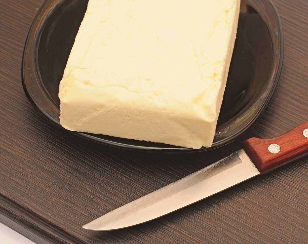 Holdbarheden på smør forlænges markant i fryseren. Kilde: Reader’s Digest. Arkivfoto.