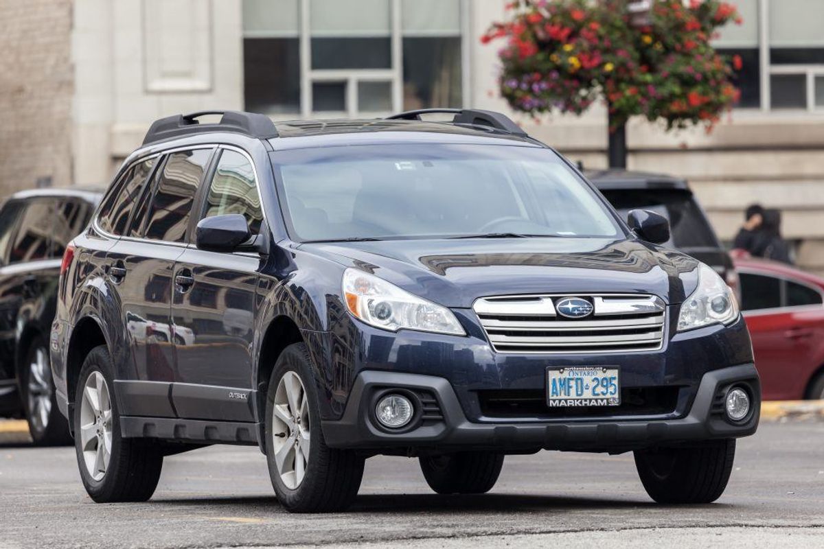Subaru Outback. Arkivfoto.