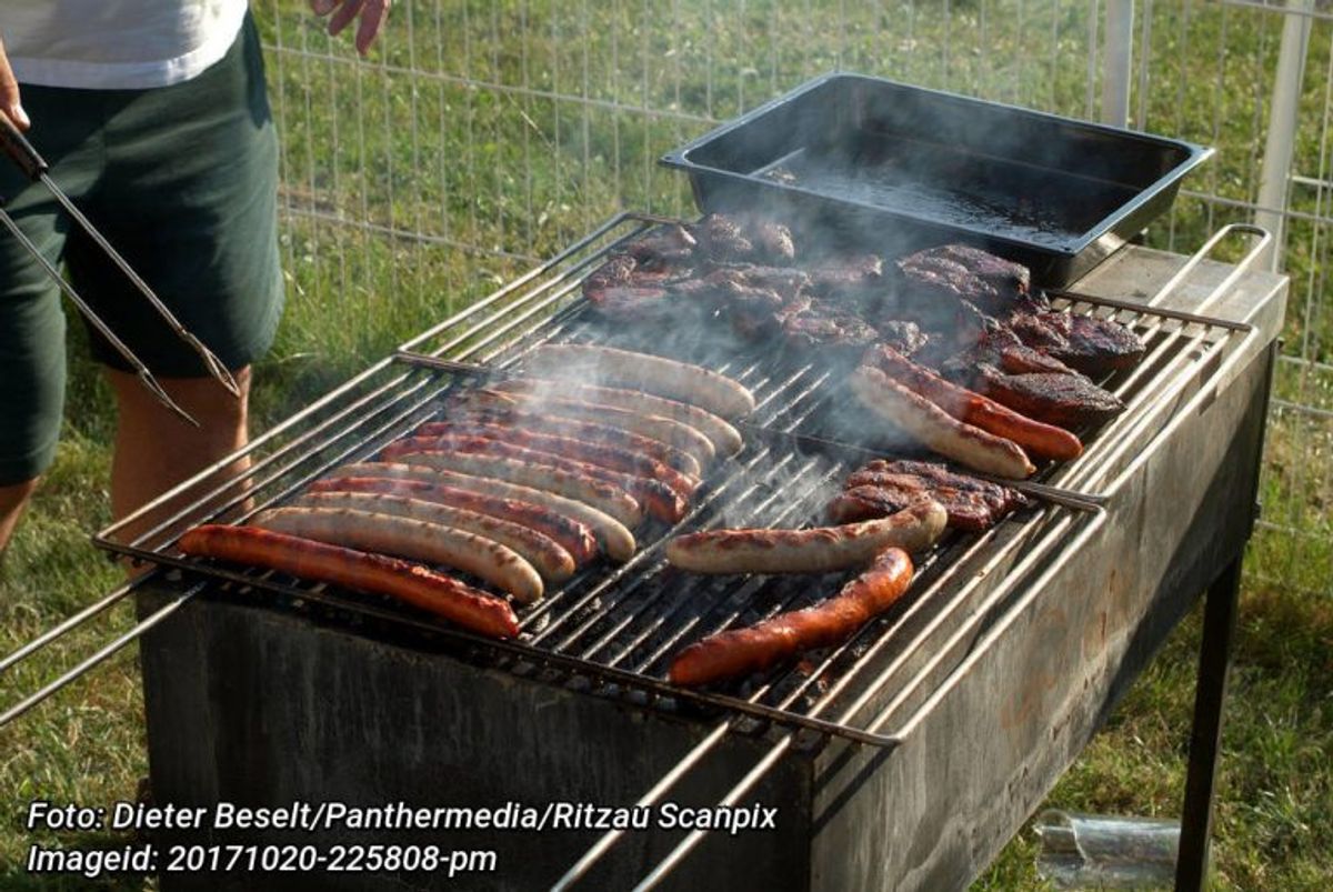 Grillpølser kaldes tilbage. Der er fundet ethylenoxid i dem. Foto: Dieter Beselt/Panthermedia/Ritzau Scanpix