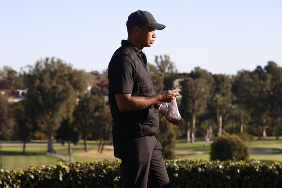 Tiger Woods er indlagt på et hospital i Los Angeles. Foto: Ryan Kang/Scanpix