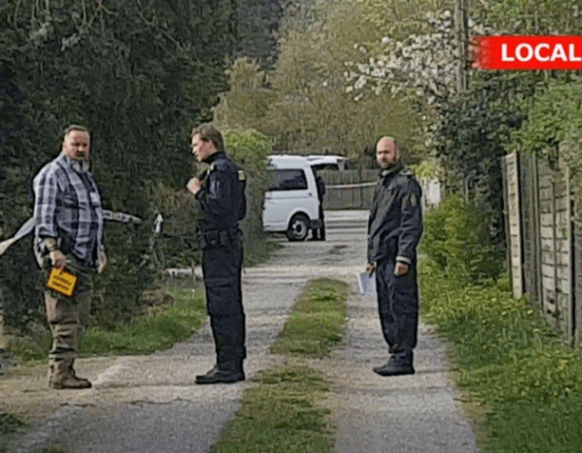 Efter det første grundlovsforhør i sagen blev et sommerhus i Tisvildeleje ransaget. Foto: Local Eyes.