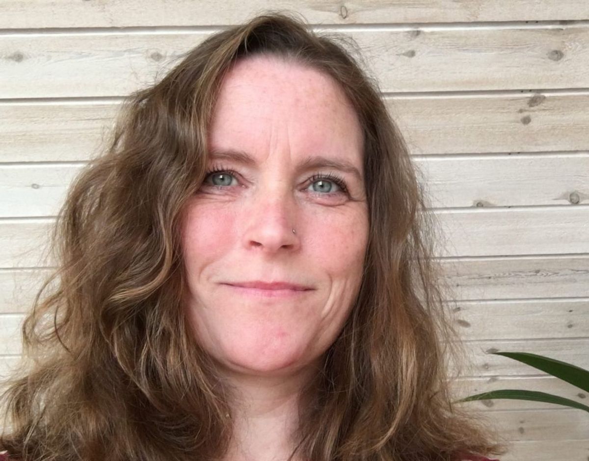 Majbritt Frommelt har tre børn, som alle stadig undervises hjemmefra. – Foto: Privat/