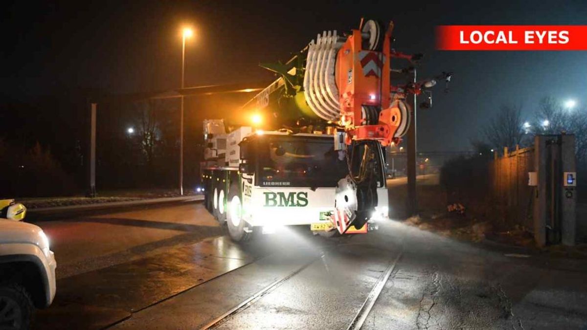 En 45-årig mand er død i en arbejdsulykke i Aalborg. Foto: Local Eyes.