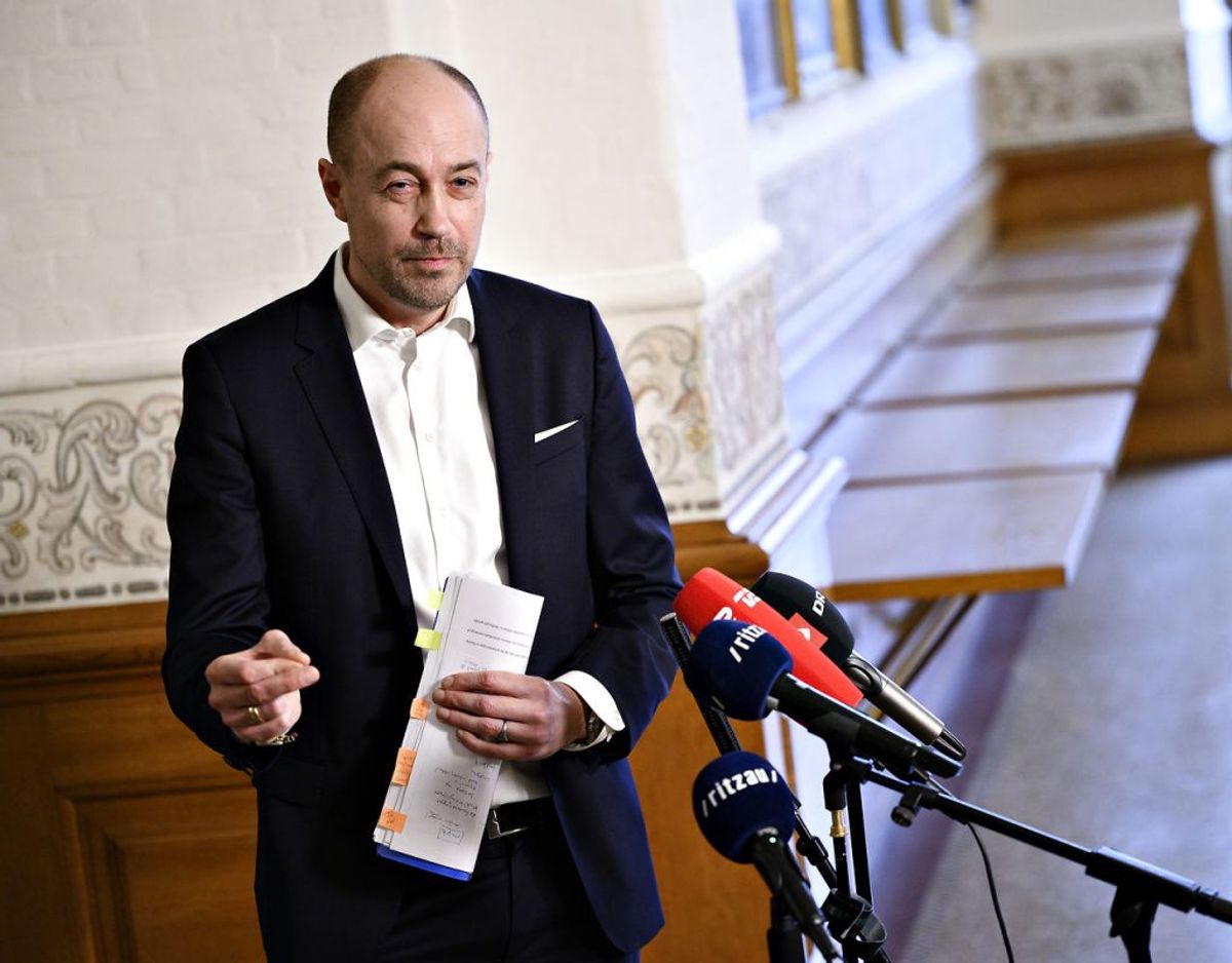 Sundhedsminister Magnus Heunicke (S) siger, han ikke vil holde Danmark lukket længere end nødvendigt. Foto: Scanpix