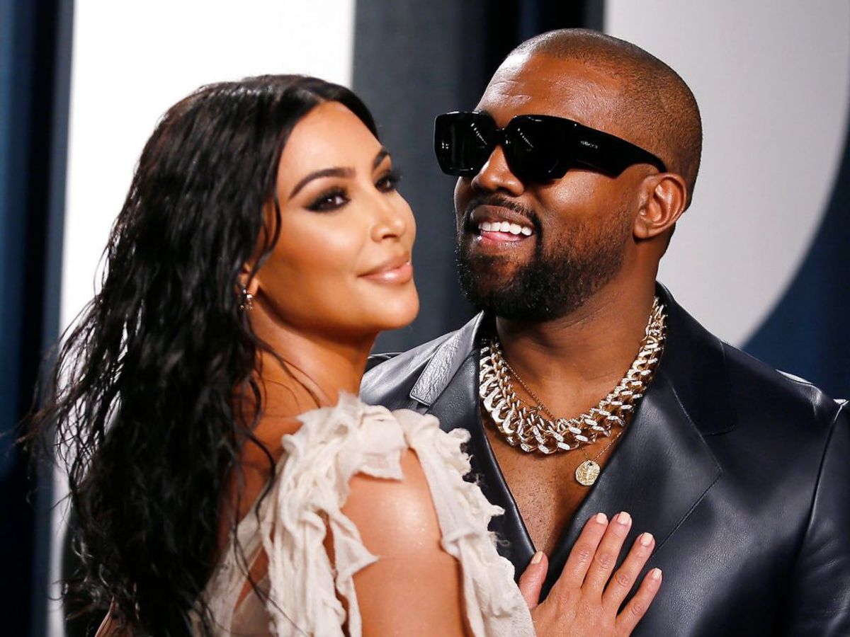 Kim Kardashian og Kanye West skal skilles, skriver flere medier. Foto: Scanpix.