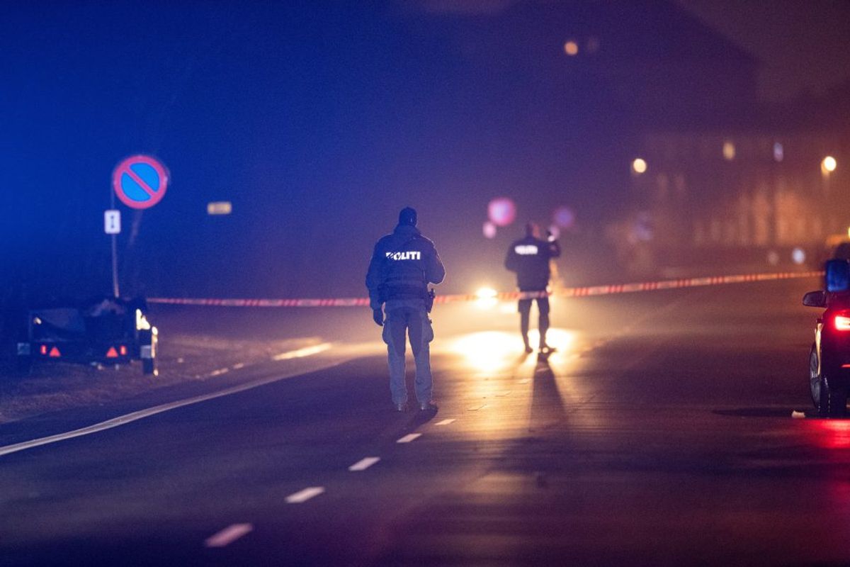En ung mand blev angiveligt tvunget ind i en bil torsdag aften. Politiet efterforsker episoden. Foto: Rasmus Skaftved