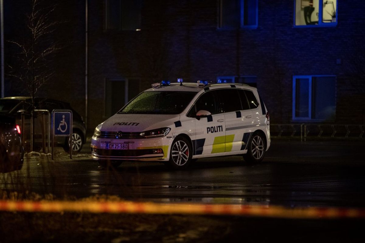 En ung mand blev angiveligt tvunget ind i en bil torsdag aften. Politiet efterforsker episoden. Foto: Rasmus Skaftved