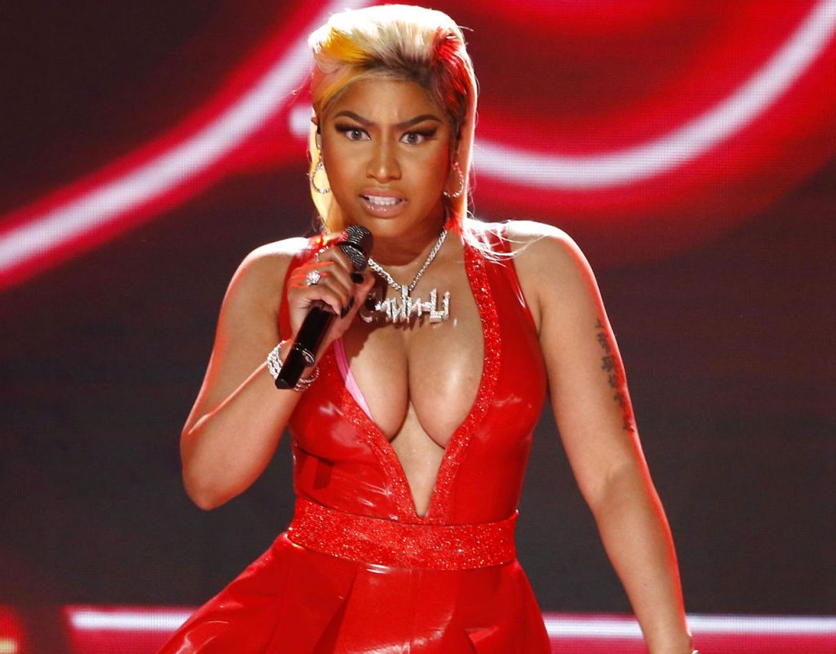 Nicki Minaj har endnu ikke udtalt sig offentligt om faderens død. Foto: REUTERS/Mario Anzuoni/Scanpix