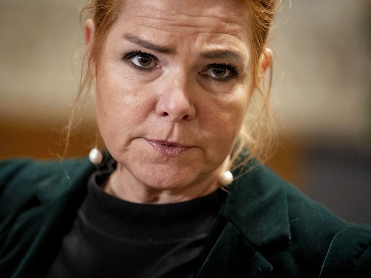 (ARKIV) Inger Støjberg (V) efter åbent samråd i folketingets retsudvalg om politiets actioncard i minksagen i Landstingssalen på Christiansborg, torsdag den 3. december 2020. Efter over en måneds betænkningstid har Venstres tidligere næstformand besluttet af forlade partiet. Det skriver Ritzau, torsdag den 4. februar 2021.. (Foto: Mads Claus Rasmussen/Ritzau Scanpix)