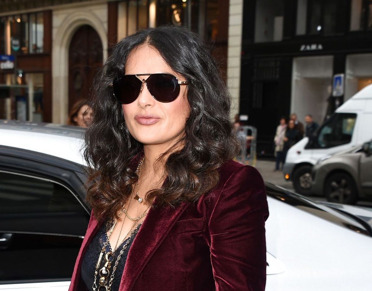 Superstjernen Selma Hayek, der har mexicanske rødder, fortæller i en podcast åbenhjertet om sit livs filmtraume. Foto: Scanpix/Laurent Zabulon/ABACAPRESS.COM
