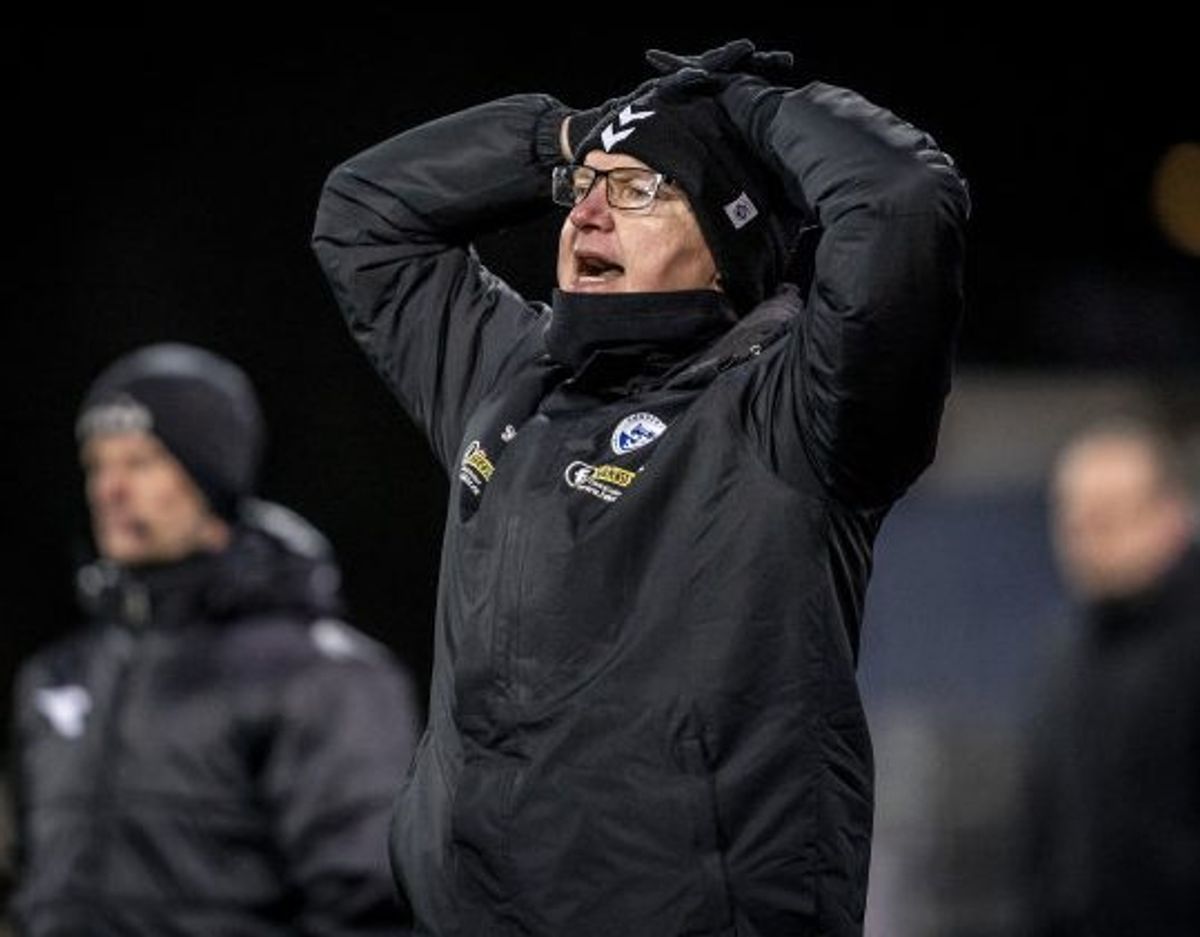 Glen Riddersholm var uenig i flere af dommerens beslutninger i Sønderjyskes opgør mod FC København. (arkivfoto) Foto: Mads Claus Rasmussen/Scanpix