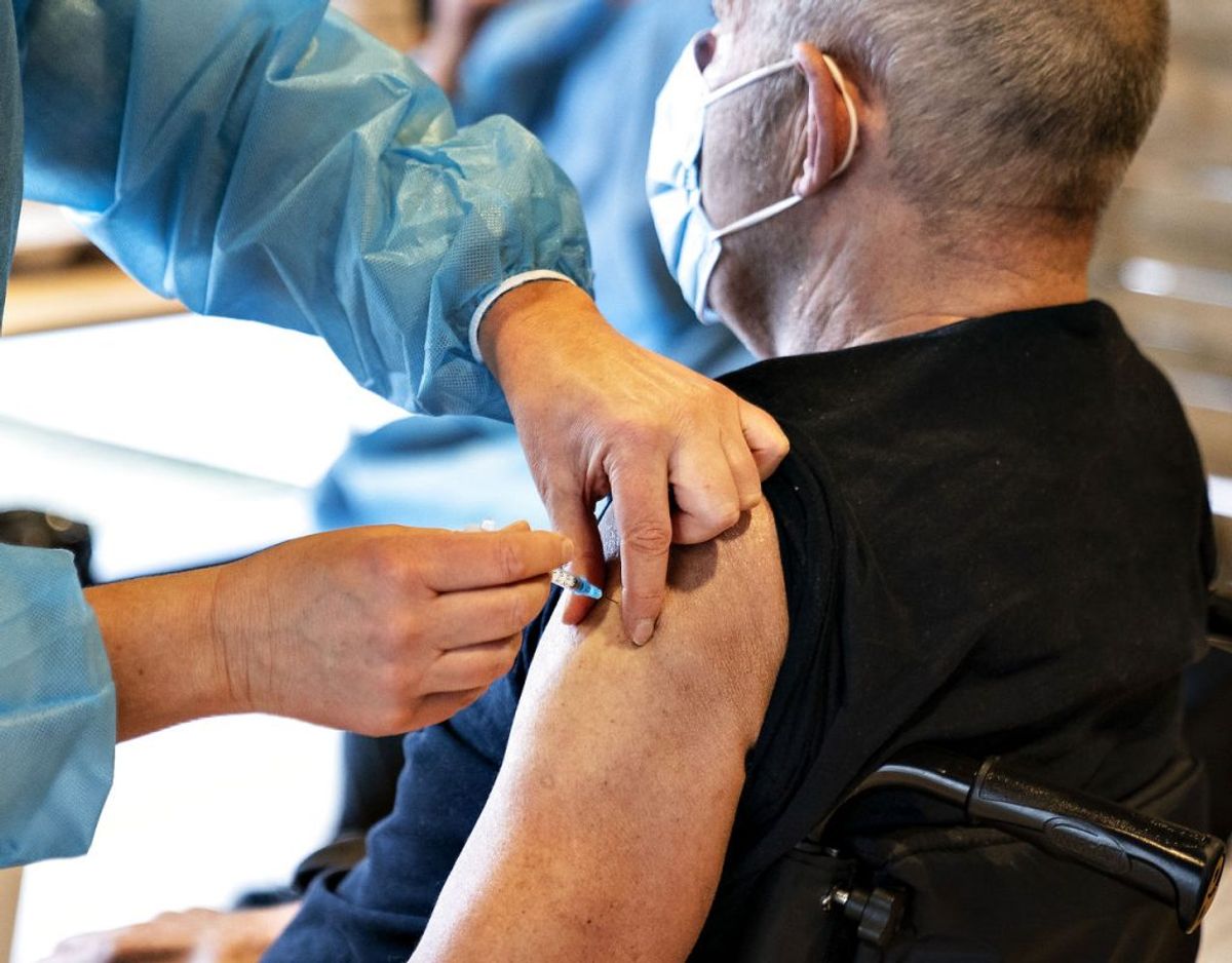 Der er udsigt til hurtigere vaccination af danskerne. (Foto: Henning Bagger/Ritzau Scanpix)
