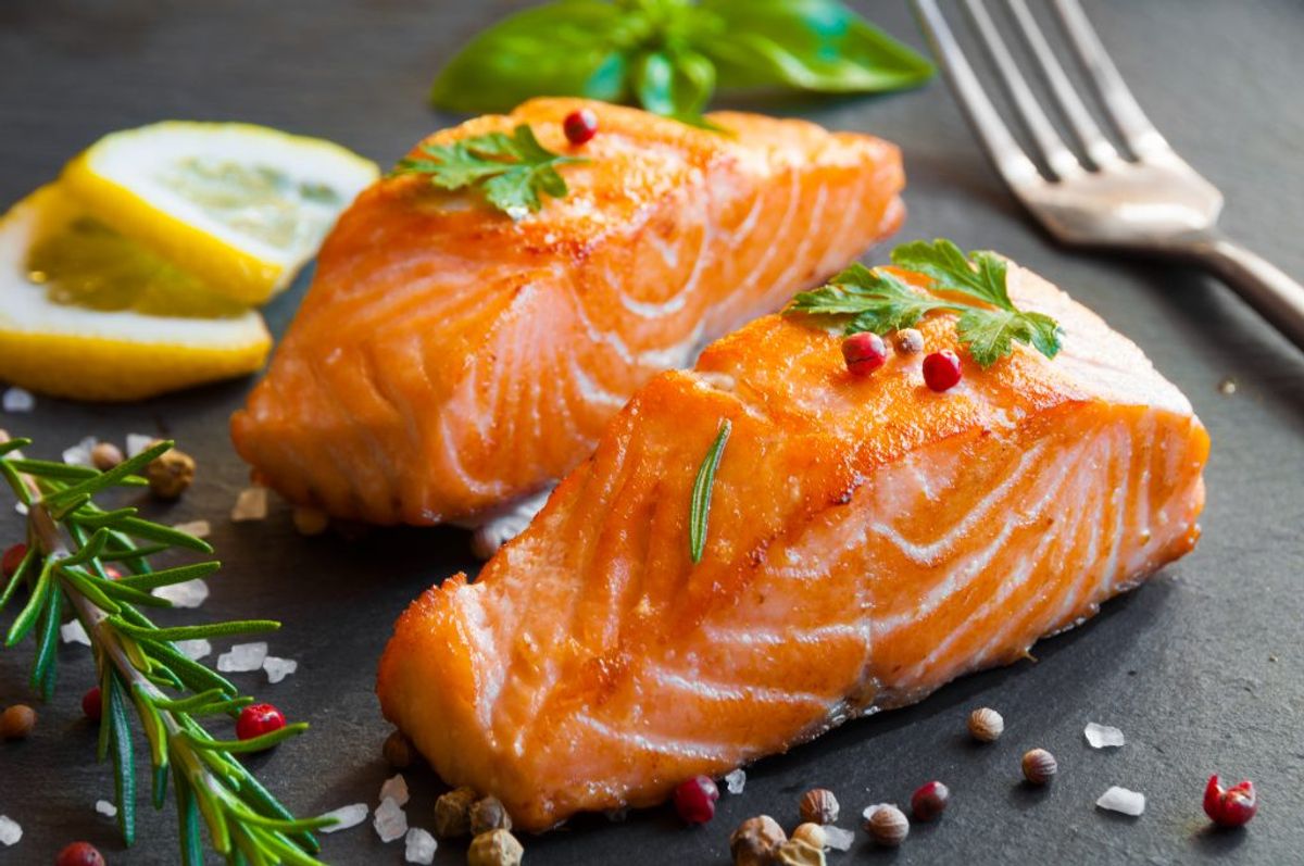 100 gram laks. (Foto: Shutterstock)