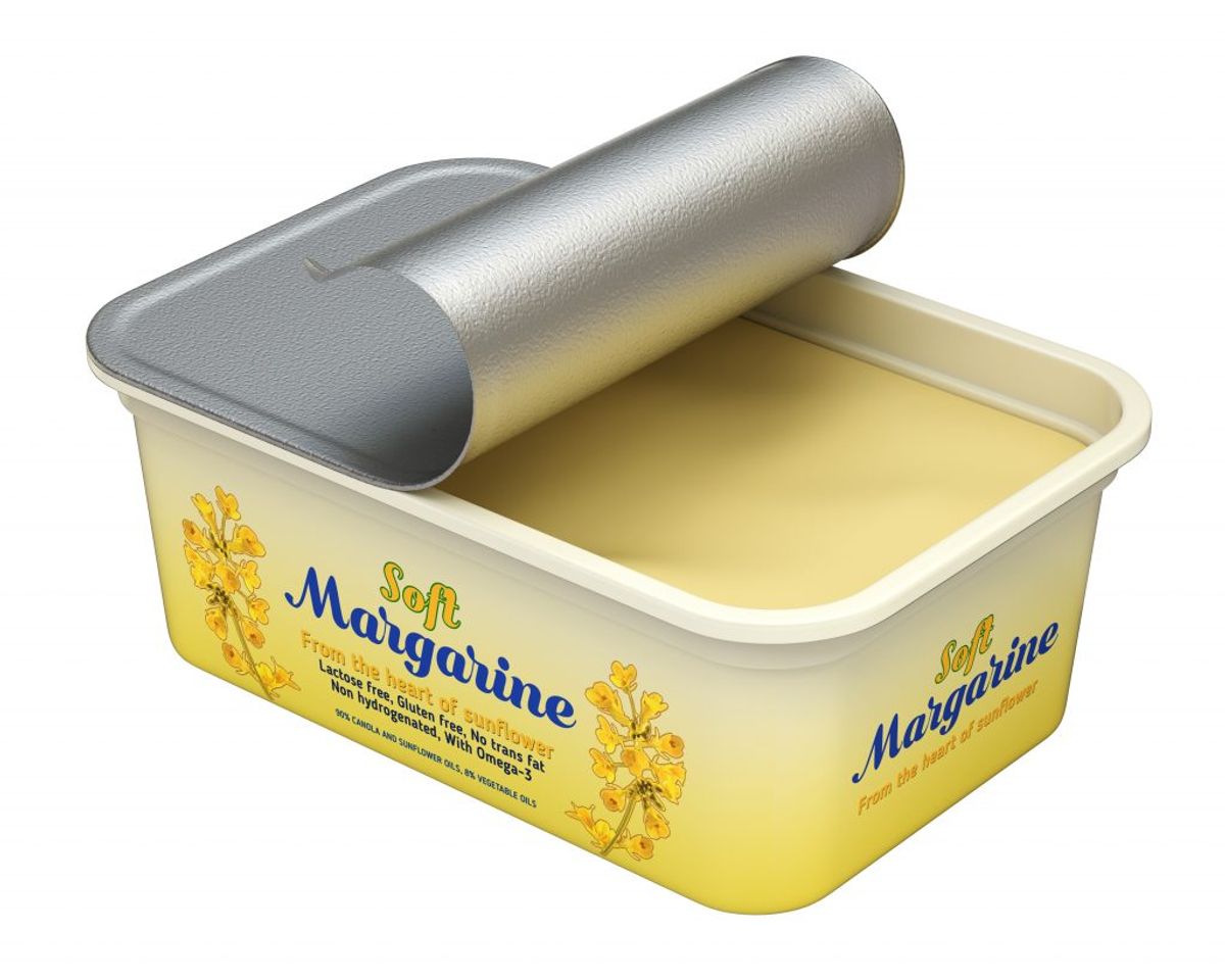 100 gram(!) margarine. (Foto: Shutterstock)