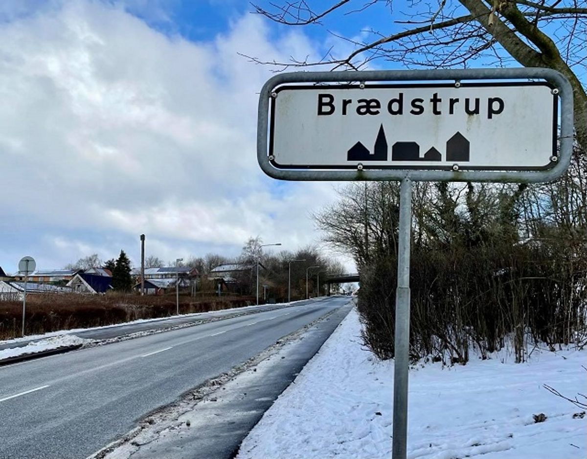 Brædstrup i Midtjylland. Her står en millionvilla gabende tom. Foto: Jørgen Rosengren