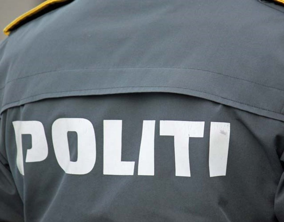 Politiet er på sagen. Genrefoto: Elo Christoffersen.