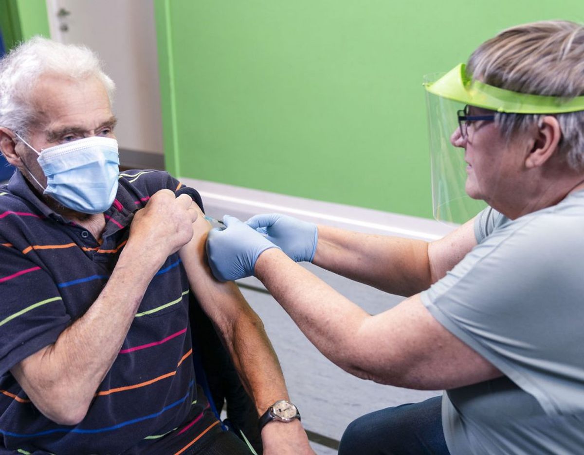 Danmark får – igen – færre vacciner, end der var stillet i udsigt. (Foto: Claus Fisker/Scanpix)