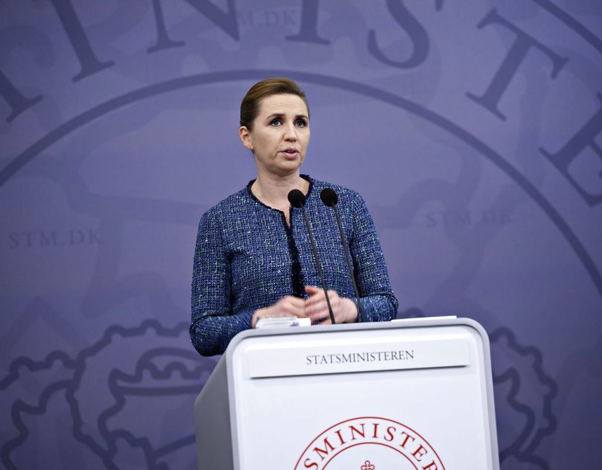 Statsminister Mette Frederiksen (S) har ikke længere samme opbakning fra danskerne. (Foto: Philip Davali/Scanpix)