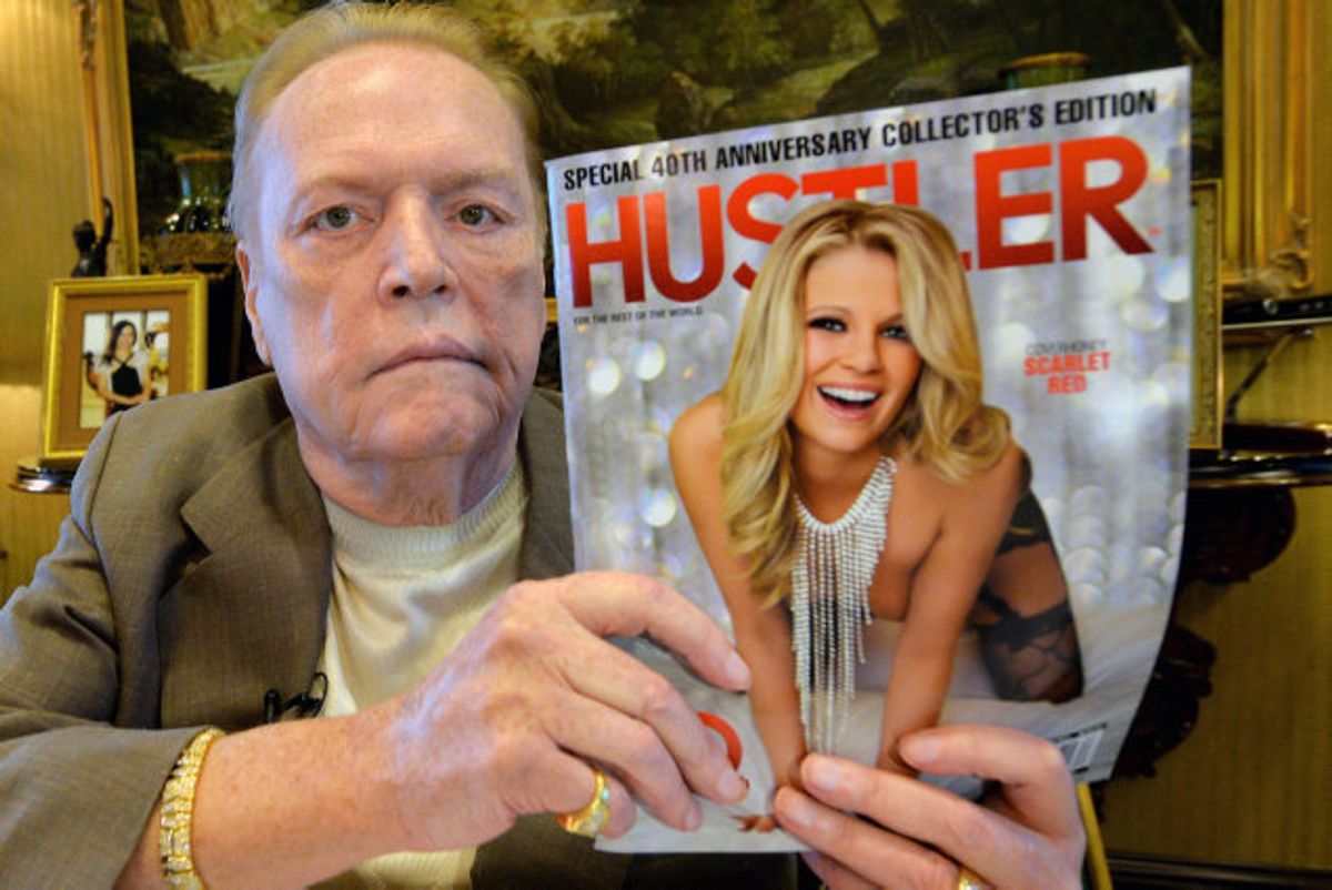 Larry Flynt ejede blandt andet magasinet Hustler. (Arkivfoto.) Foto: Mark Ralston/AFP