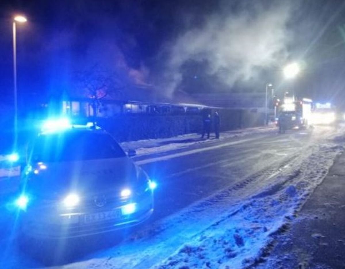 En 84-årig kvinde blev fundet død efter en brand tirsdag. Nu undersøger politiet sammenhængen mellem den og anden. KLIK for flere billeder. Foto: Presse-fotos.dk