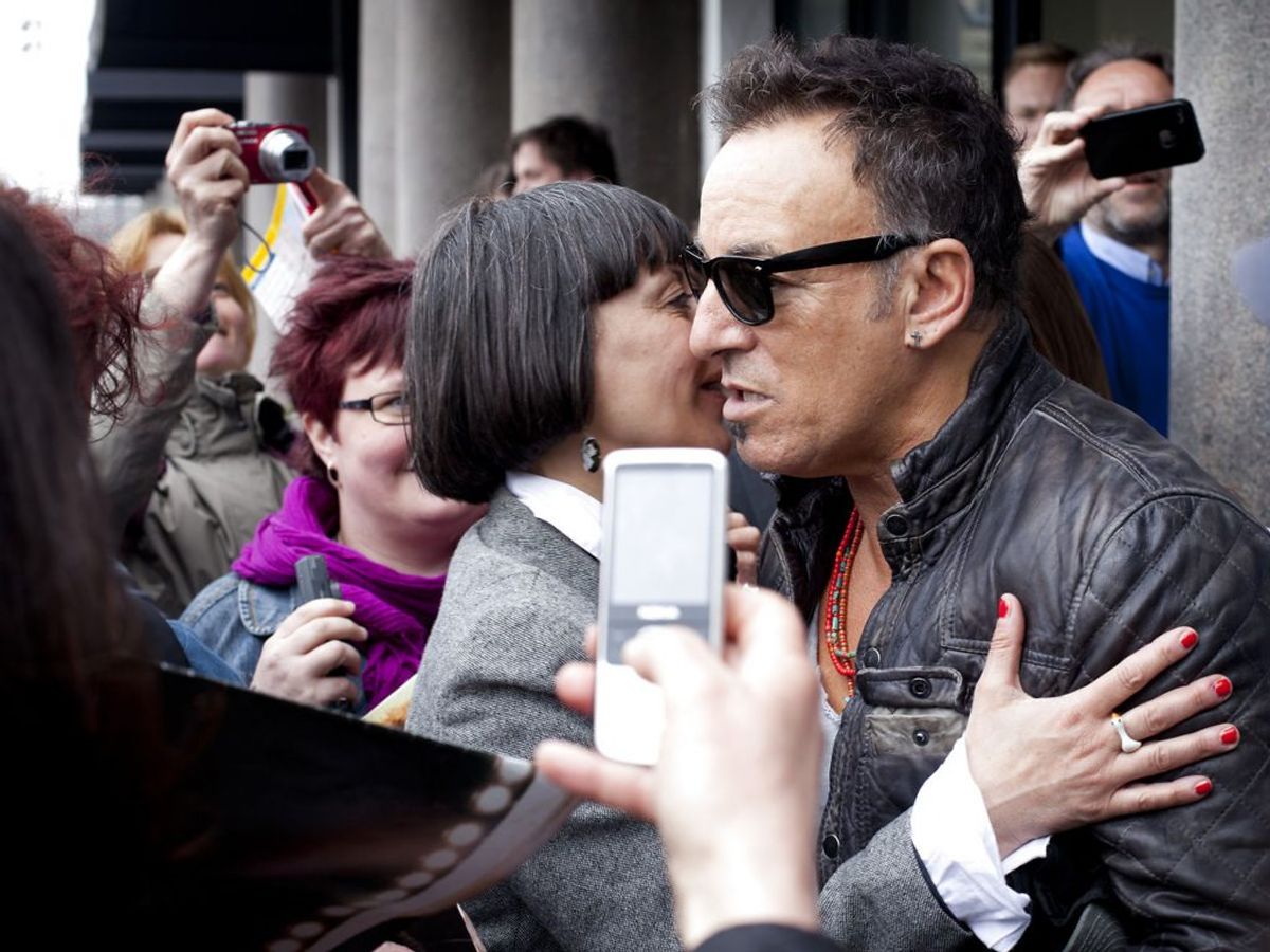 Bruce Springsteen fotograferet i Danmark. Foto: Katrine Emilie Andersen/Ritzau Scanpix