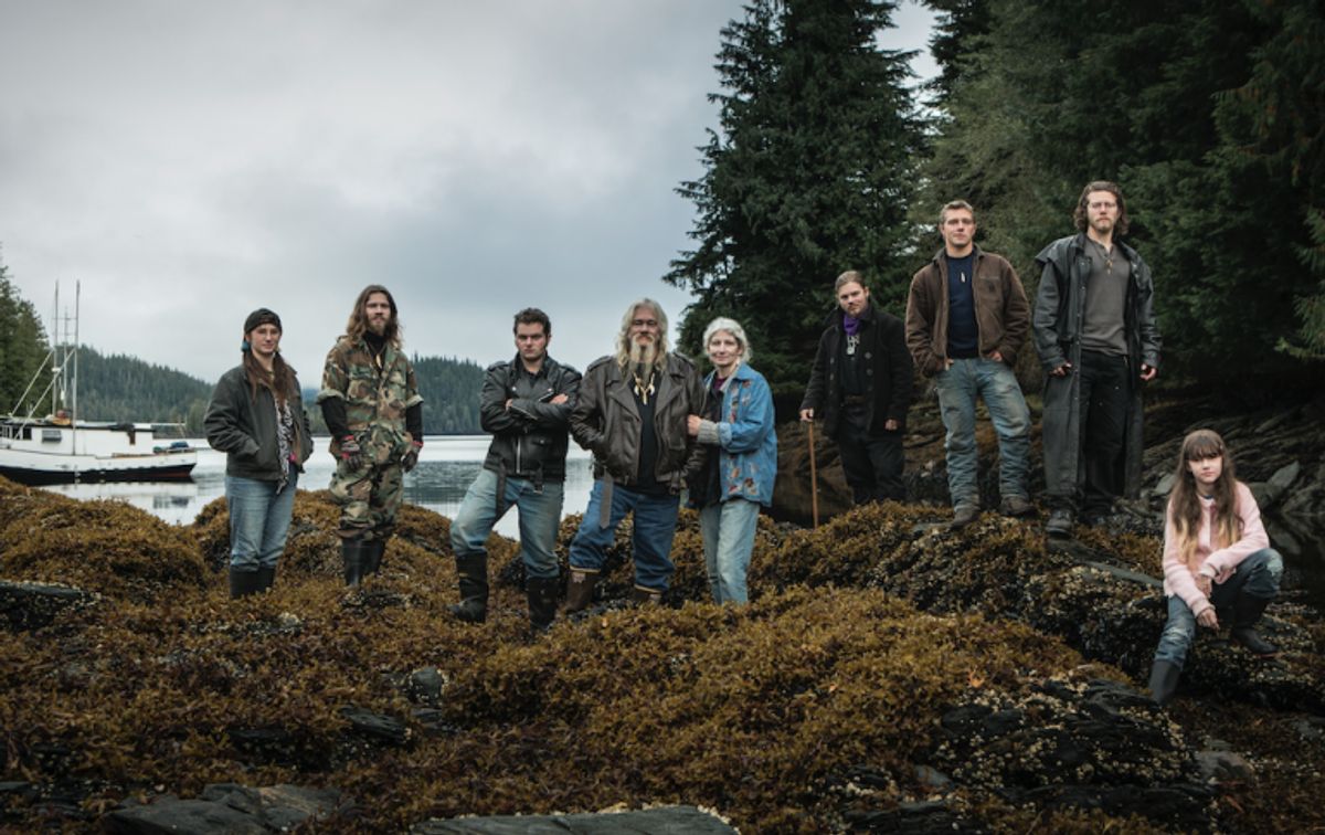 Billy Brown med en del af sin familie. Foto: Discovery