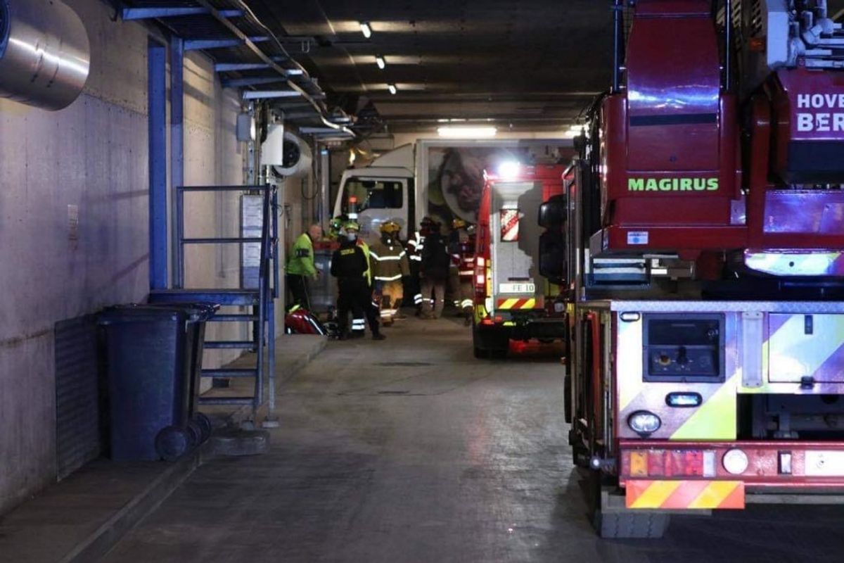 Der var stor udrykning til det mystiske uheld. Klik for flere billeder. Foto: Presse-fotos.dk