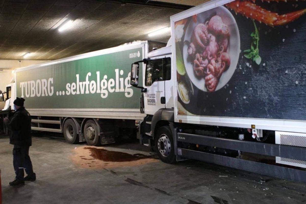 Der var stor udrykning til det mystiske uheld. Klik for flere billeder. Foto: Presse-fotos.dk