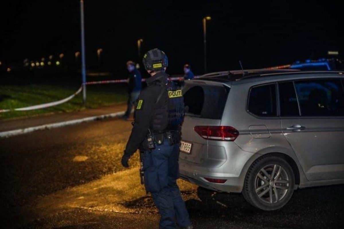 Endnu en mand er død efter voldsom skudepisode tirsdag aften. Foto: Presse-fotos.dk