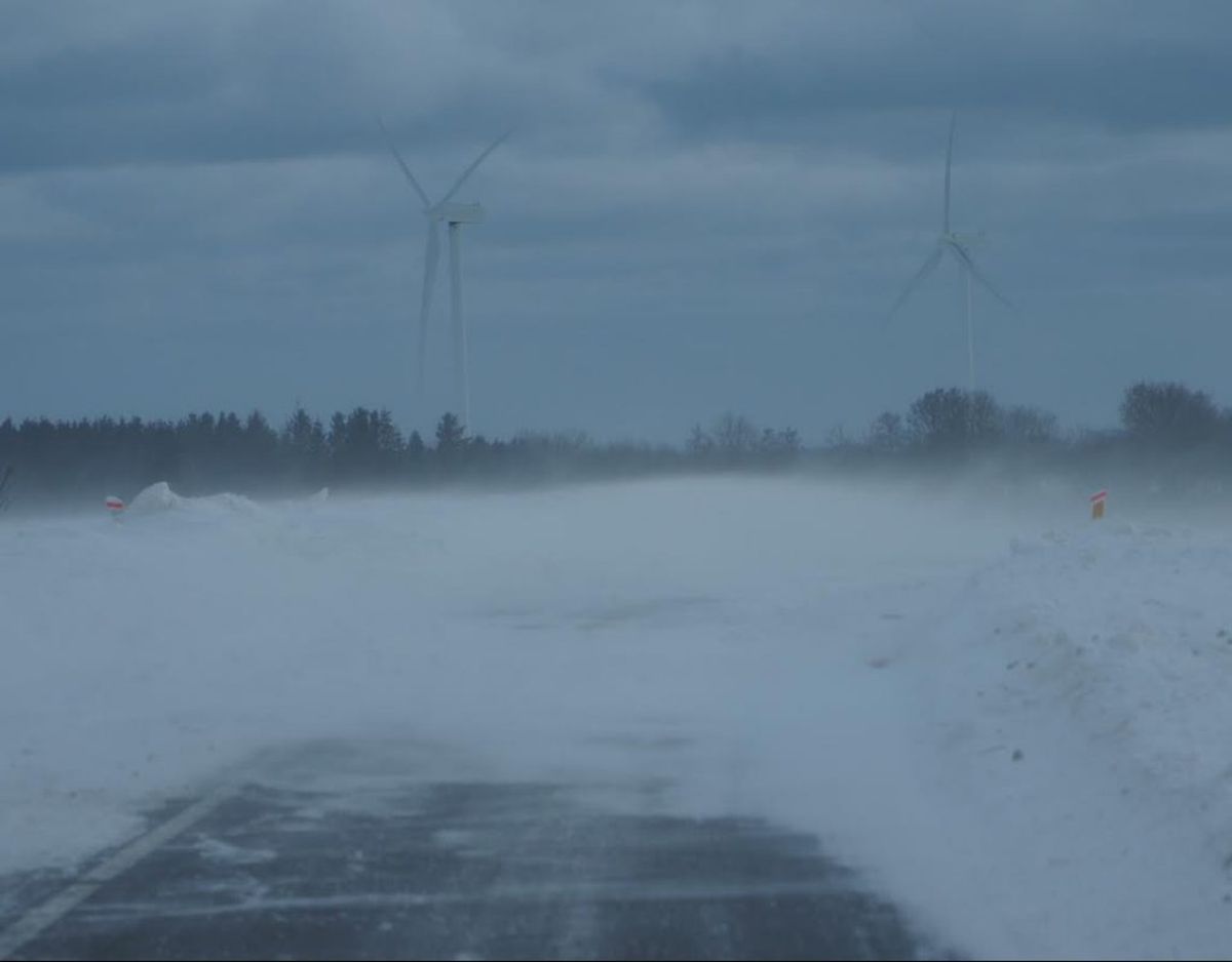 Sådan ser der ud på Bornholm lige nu. KLIK for flere billeder. Foto: Presse-fotos.dk.