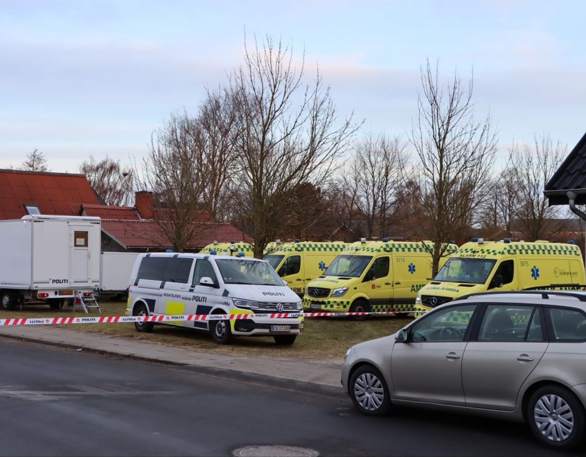 Der er formentlig tale om en tragisk ulykke, lyder det fra politiet. KLIK FOR FLERE BILLEDER. Foto: Presse-fotos.dk