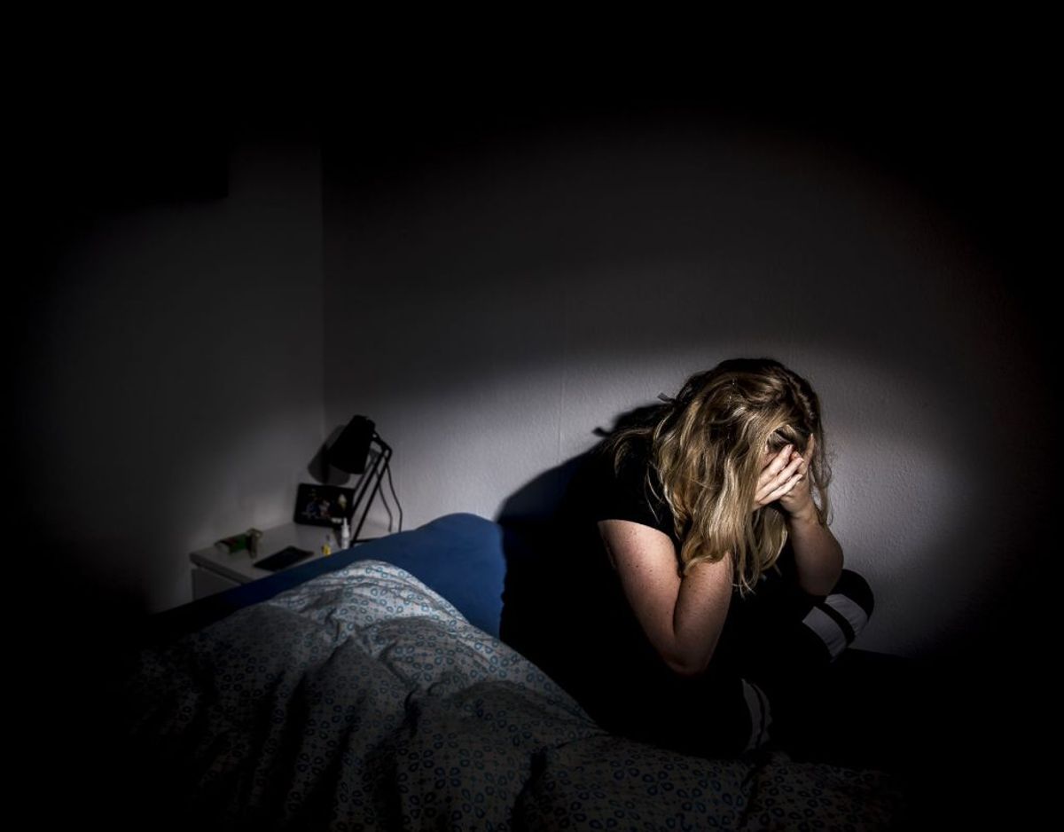 I rapporten kan man blandt andet læse, at hver femte LGBTQ+-elev flere gange om ugen har selvmordstanker. Modelfoto: Mads Claus Rasmussen/Ritzau Scanpix