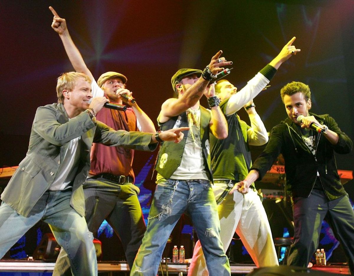 I 2001 var det Backstreet Boys. Klik videre for flere billeder. Foto: Scanpix/REUTERS/Albert Ferreira