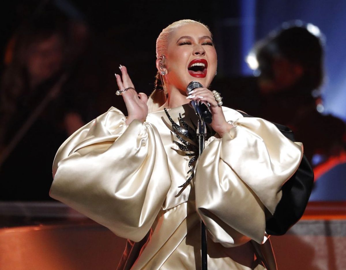 Christina Aguilera sang for i 2011. Klik videre for flere billeder. Foto: Scanpix/REUTERS/Mario Anzuoni