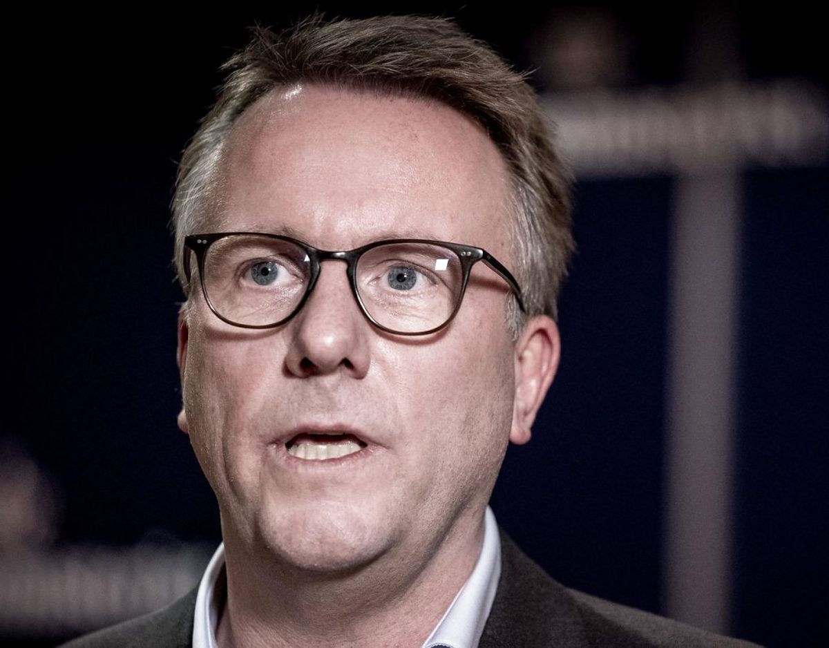 Skatteminister Morten Bødskov har sent lørdag aften indgået overenskomst med de 195.000 statsansatte. Arkivfoto: Liselotte Sabroe/Ritzau Scanpix