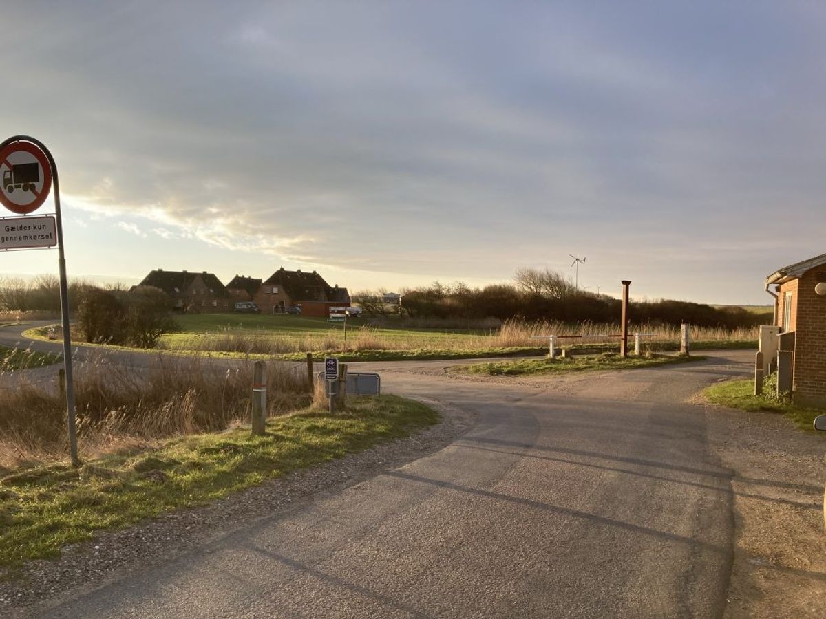 Siltoft grænseovergang, fredag klokken 9.31. Foto: Nicklas Skyum Clausen