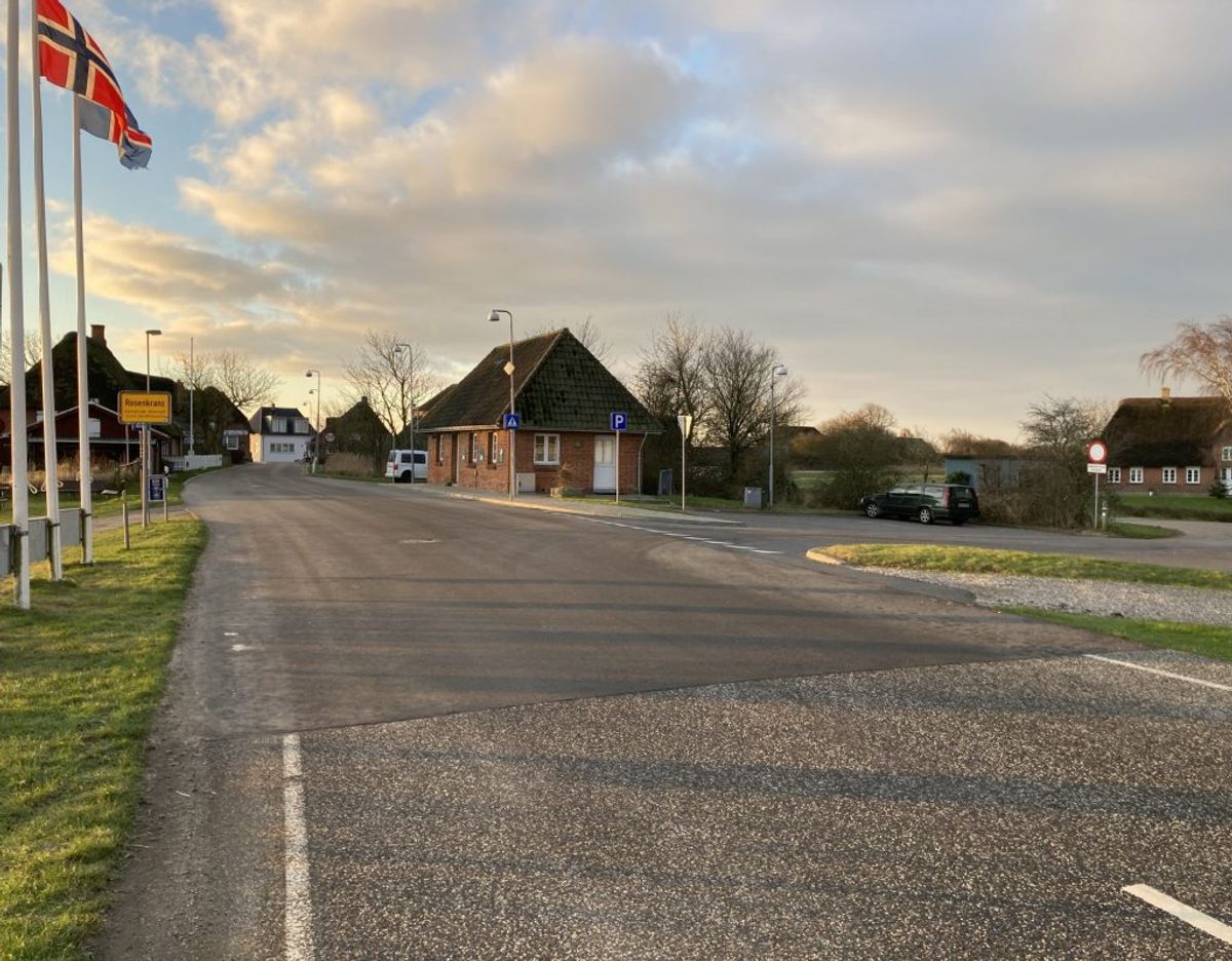 Rudbøl grænseovergang, fredag klokken 9.13